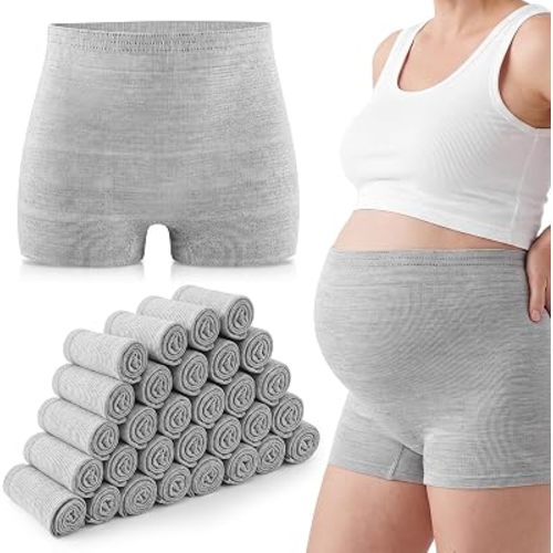 Twistover 30 Pcs Postpartum Underwear for Women, Disposable High Waisted