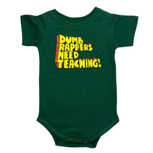 Rappers Need Teaching Onesie (Kale)