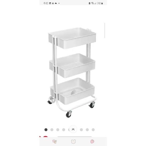 Lexington 3-Tier Rolling Cart by Simply Tidy®
