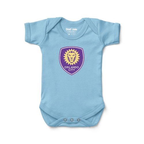 Infant Orlando City SC Chad & Jake Light Blue Bodysuit