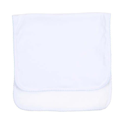 ESSENTIALS LIGHT BLUE TRIM BURP CLOTH – Southern Sorelle Embroidery Boutique