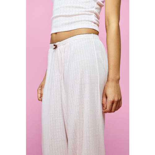 Pointelle Sleep Pant - Blush - Dairy Boy