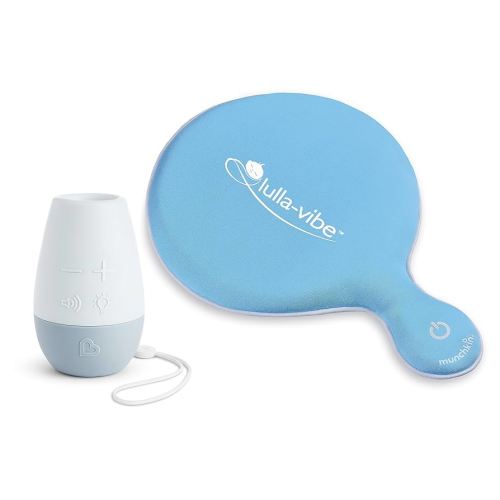 Munchkin® Lulla-Vibe™ Vibrating Mattress Pad and Shhh…™ Portable Sleep Soother Machine - Perfect for New Parents