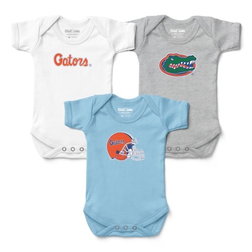 Florida Gators Chad & Jake Newborn & Infant 3-Pack Bodysuit Set