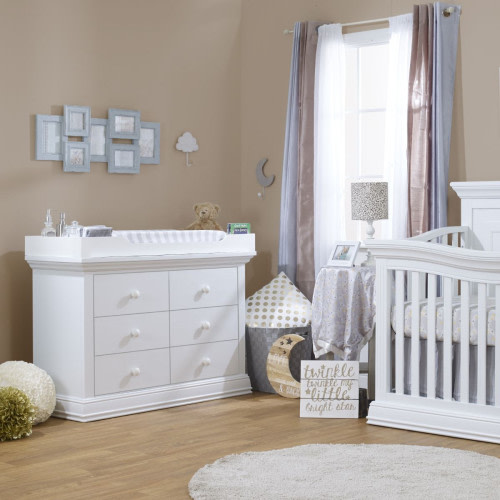 Sorelle Paxton Double Dresser - White