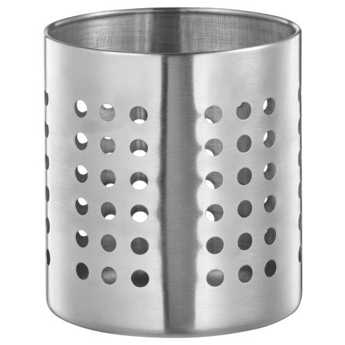 ORDNING Utensil holder - stainless steel 13.5 cm (5 3/8 ")
