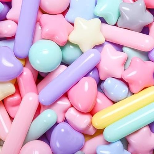 STARBOLO Ball Pit Balls for Toddlers - Macaron Ball Pit Balls Crush Proof Plastic Toy Balls for Toddlers Ball Pits, Baby Pool Water Toys,Ball Pit Play Tent,150pcs(Macaron)