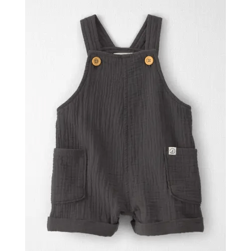 Baby Organic Cotton Gauze Shortalls - Little Planet | Carter's