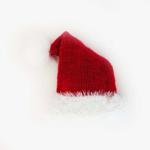 Furry Santa Beanie Hat for babies and adults! - Huggalugs