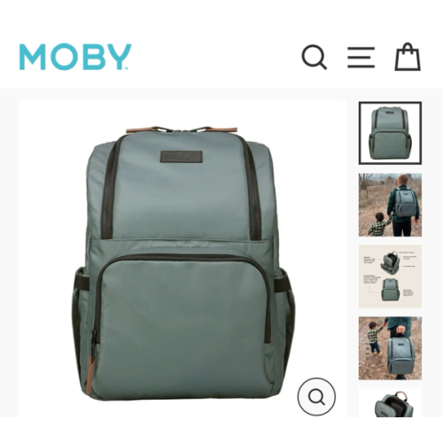 Parent Pack Diaper Bag - Pine