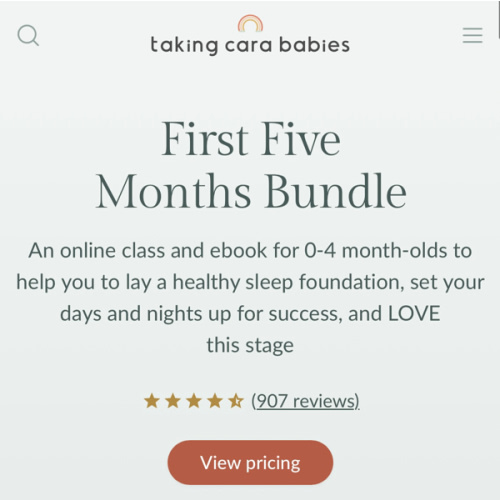 Taking Cara Babies - First Five Months Bundle