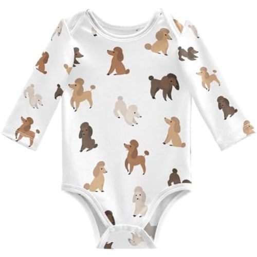 vvfelixl Baby Bodysuits Bee Long Sleeve Cotton Baby Clothes for Boys Girls 3M