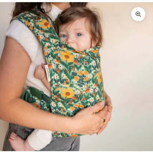 Frolic Baby Carrier – Whimsical Florals & Gnomes | hope&plum