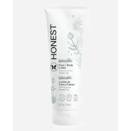 The Honest Company Face and Body Lotion, Fragrance-Free, 8.5 fl oz