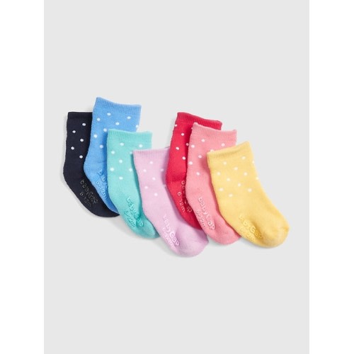Baby Dot Crew Socks (7-Pack)