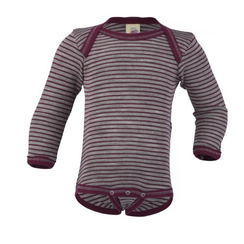 Organic Merino Wool/Silk Baby Bodysuit | Engel