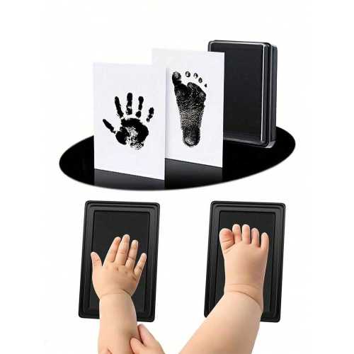 1pc Create Lasting Memories With This DIY Hand And Footprint Kit - Perfect Child Shower GiftOffice, School, Drawing,Student,Markers,Stationery,Boys,Girls,School Supplies | SHEIN USA