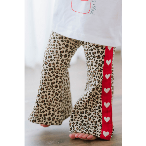Heart Flares ✿ Leopard – Poss & Soss