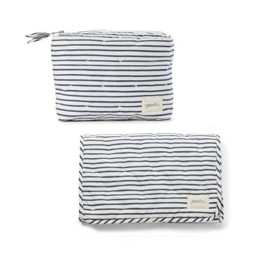 On The Go Set - Stripes Away Ink Blue – Pehr