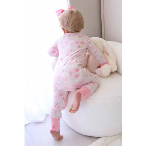 Convertible Zip Romper in Little Sis | Caden Lane