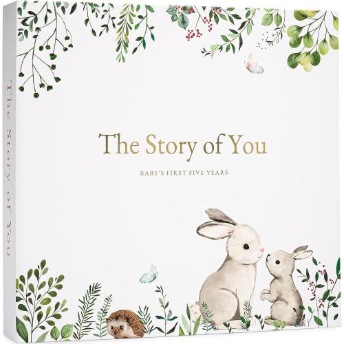 Memory Book for Baby Boy or Girl Timeless First 5 Year Baby Book A Milestone Book to Record Every Event from Birth to Age 5 Gender Neutral
