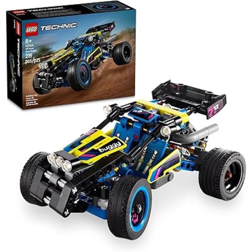 LEGO Technic Off-Road Race Buggy Toy Car - Building Set for Boys & Girls, Ages 8+ - Race Car W/Detailed Features - Gift for Birthdays - 42164