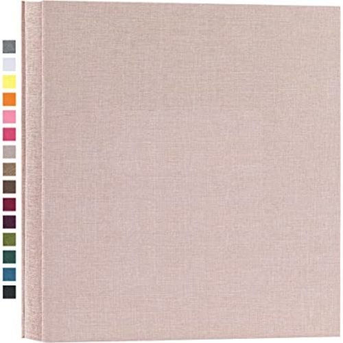 potricher Photo Album for 4x6 1000 Photos Linen Cover Extra Large Capacity Picture Book for Family Wedding Anniversary and Baby (Beige)