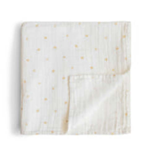 Organic Cotton Mushie Baby Muslin Swaddle Blanket