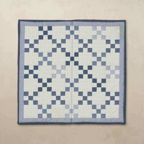 Organic Cotton Play Mat | Irish Chain