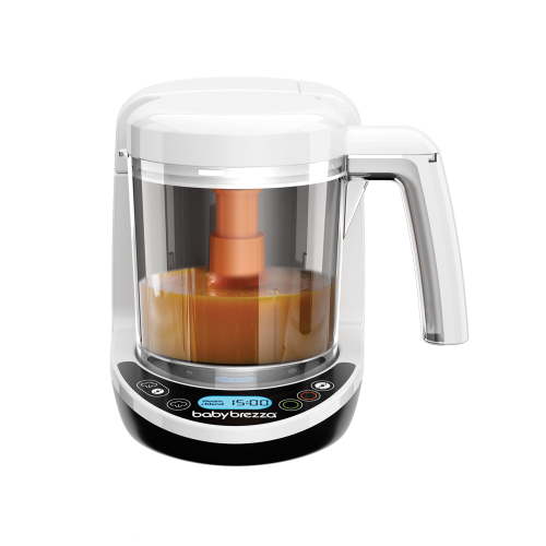 Free Shipping! Baby Brezza One Step Food Maker Deluxe, Steams and Blends Baby Food, 3.5 Cups, LCD Control