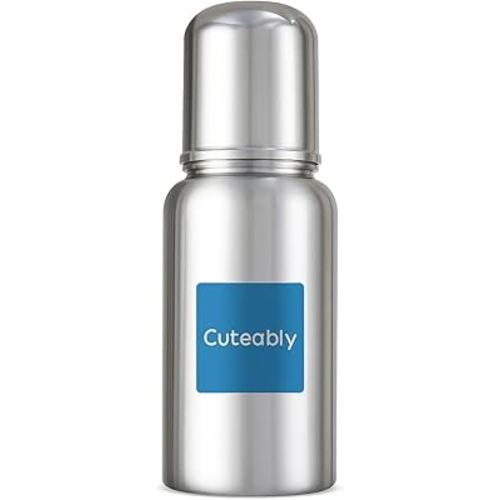 Stainless Steel Baby Bottle, 150ml/200ml/300ml, BPA Free, Pack of 2 (150 ML)