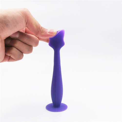 Baby Diaper Cream Spatula Applicator Soft Silicone Baby Paste Spatula,Purple