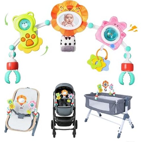 Orzbow Adjustable Stroller Hanging Toys for Bassinet, Car Seat & Bouncer