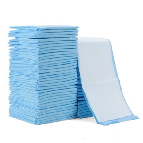 100 Pack Disposable Changing Pads Baby Disposable Underpads Waterproof Diaper Changing Pad Breathable Underpads Bed Table Protector Mat, 33*45Cm