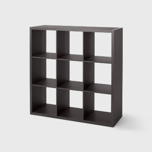 13'' 9 Cube Organizer Black Oak - Brightroom™