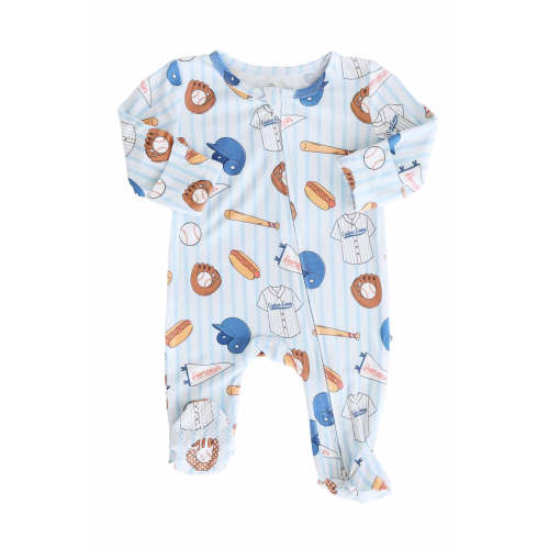 Ballpark Bros Zipper Footie