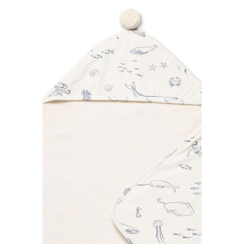 Life Aquatic Hooded Towel