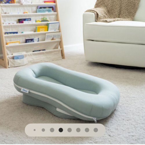 Rahoo Baby Learn & Lounge 3-in-1 Newborn Lounger - Space Gray