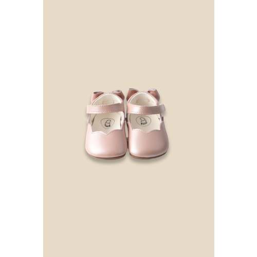 Céleste Rose Pink | Soft Leather Baby Shoes – MOOVES