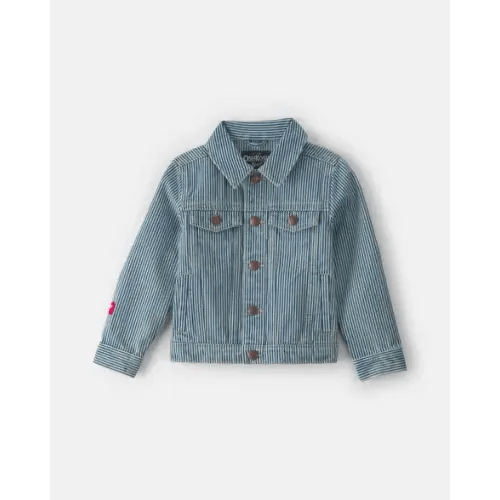 3T Toddler Hickory Denim Jacket - Light Wash - OshKosh B'gosh | Carter's