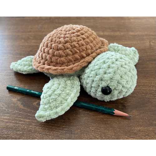 Crochet Sea Turtle Plushie
