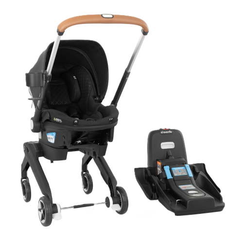 Gold Shyft DualRide with Carryall Storage Infant Car Seat and Stroller Combo(Jasper)