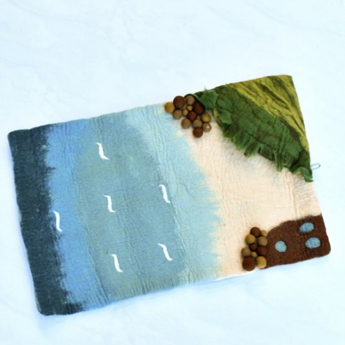 Large Sea and Rockpool Play Mat Playscape