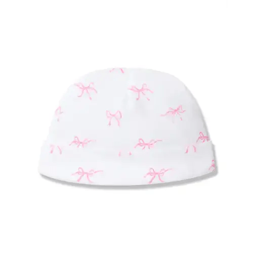 Baby’s Pima Hat in Blushing Bows | Over The Moon