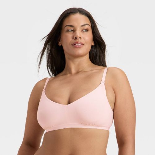 Women's Cotton Blend Unlined Nursing Bralette - Auden™