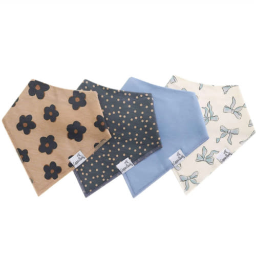 Baby Bandana Bibs - Gemma In Tan