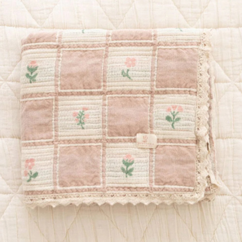 Patchwork Fleur Blanket