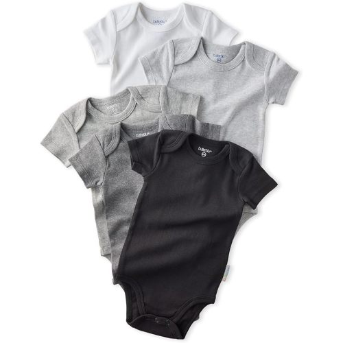 Avery 5-Pack Short Sleeve Bodysuits​ 100% Organic Cotton for Baby Boys​ & Girls