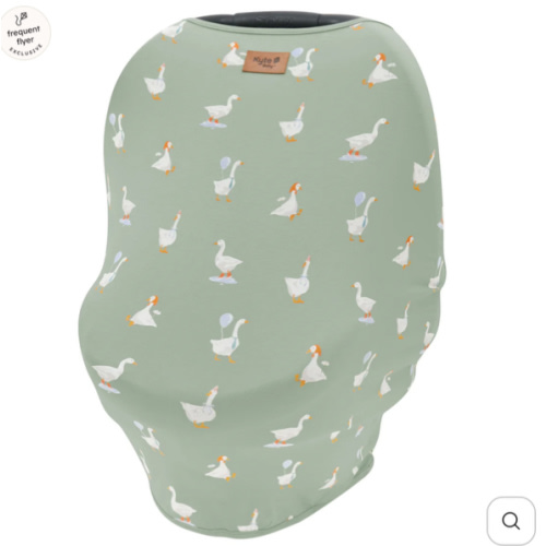 Car Seat Cover in Silly Goose