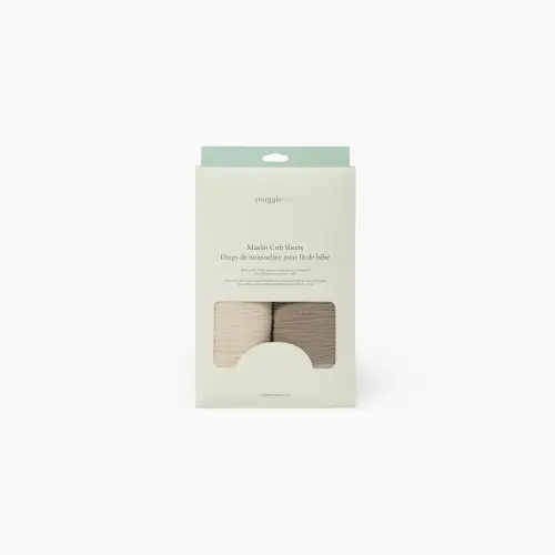Muslin Crib Sheets | Natural + Birch